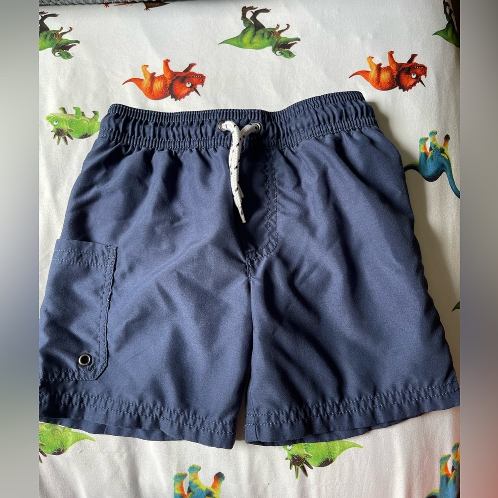 5/10$ Carter’s toddler 3T blue bathing suit bottom with drawstring and pocket
